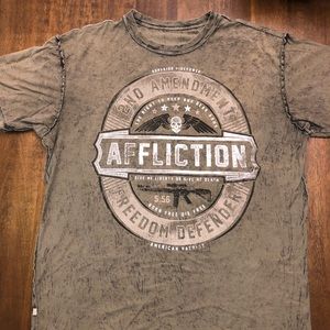 AFFLICTION Reversible T-shirt